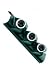 Bully Dog 393525 Black Triple Gauge Pillar Pod