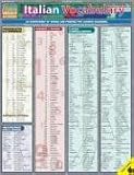  : Italian Vocabulary (Quickstudy: Academic)