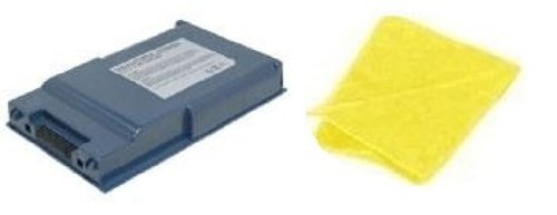 Best Price Laptop Replacement Battery for select FUJITSU Model Laptops / Notebooks / Compatible with FUJITSU BP64, FPCBP64, FPCBP64AP, FPCBP64Z, LifeBook S2000, LifeBook S2010, LifeBook S2020, LifeBook S6110, LifeBook S6120, LifeBook S6120D, LifeBook S6130 ( 6 Cells, 4400 Mah ) - Includes Soft Nonporous Microfiber Cleaning Cloth