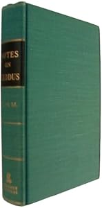 NOTES ON THE BOOK OF EXODUS