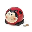 Adorable Ladybug Lady Bug Piggy Bank