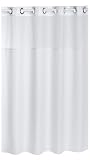 Hookless&reg; Mystery 71 - by - 74 - Inch Shower Curtain with Chrome Shower Curtain Rings - cod. B000B6LS68