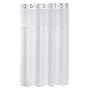 Hookless� Mystery 71-by-74-Inch Shower Curtain with Chrome Shower Curtain Rings