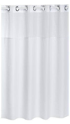 Hookless Shower Curtain with Shower Curtain Ring