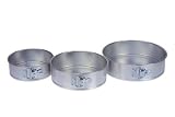 Faringdon Boxed Set of 3 Tinplate Springform Cake Tins