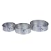 Swift Faringdon Collection Bakers Pride Springform Cake Tins Carbon Steel Sizes: 18 cm, 22 cm, 26 cm Set of 3