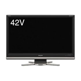 SHARP AQUOS 42V�^ �n��EBS�E110�xCS�f�W�^�� �t���n�C�r�W�����t���e���r LC-42DS3-B �u���b�N