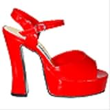 Tony Shoes - 6 inch platform open toe sandal.