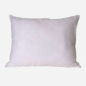 240TC Cotton Filled and Covered Pillow, Standard by SmartBargains