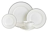 Waterford Fine China Lismore Platinum 5-Piece Place Setting, Service for 1