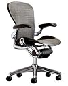 Executive Aeron Chair- Polished Aluminum Frame - Size C (Large) by Herman Miller by Herman Miller