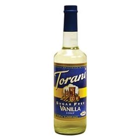 Torani Sugar Free Vanilla Syrup