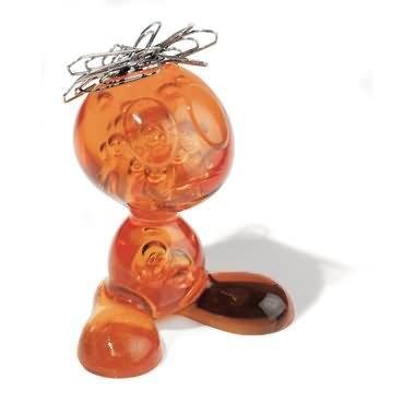 Koziol Klammerspender Curly orange