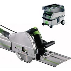 Festool TS 55 EQ Plunge-Cut Saw + CT Mini Dust Extractor Package