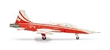 Herpa Patrouille Suisse F-5E Tiger II 1/200 Swiss Aerobatic