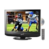 SuperSonic 156 Inch HDTV LCD w BUILTIN ATSC DIGITAL TUNER BUILTIN DVD PLAYER  ACDC Operation SC1568D