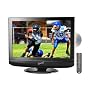 Supersonic 22" HD LCD TV with Built-in ATSC Digital TV Tuner, DVD Player, and AC/DC Adapter