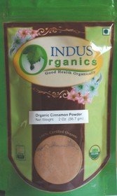 Indus Organic Real Cinnamon Powder Pack, (Pack of 3) by Indus Organics