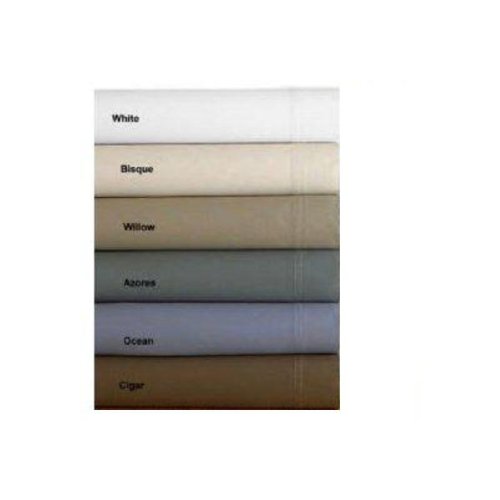 Calvin Klein Sateen Queen Bedding Sheet Set Cigar Brown 300 Thread Count