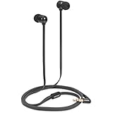 Betron B850 Earphones Headphones, High Definition, in-ear, Tangle Free, Noise Isolating , HEAVY DEEP BASS for iPhone, iPod, iPad, MP3 Players, Samsung Galaxy, Nokia, HTC, Nexus, BlackBerry etc (Without Microphone, Black)
