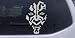 Search : 5.5in X 8.5in Silver -- Star Wars Darth Maul Car Window Wall Laptop Decal Sticker