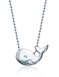 Alex Woo Little Whale in Sterling Silver Pendant Necklace, 16"