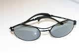 Ray-Ban Orbs Sunglasses * Ellipse * Matte Black with G-15 Silver Mirror Lenses