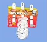 Brushtech B244C Swiss Fondue Set Washing Kit, Set of 3 Brushes