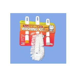 Brushtech B244C Swiss Fondue Set Washing Kit, Set of 3 Brushes by Brushtech