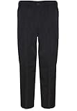 mens elasticated waist trousers pants black 32 40 42 44 46 48 60