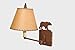 Bear Single Swing Arm Sconce