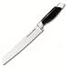 KitchenAid 8-Inch Black Silicone Handle Bread Knife, Black