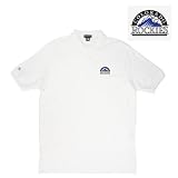 Colorado Rockies MLB Classic Pique Polo Shirt (White)