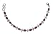 Garnet bracelet, 'Red Scarabs' 8