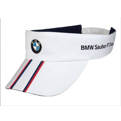 BMW Sauber F1 White Team Visor