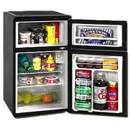 Avanti 309YBT Two Door Cycle Defrost Refrigerator Freezer 3.0CF (Black)
