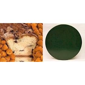 Golden Raspberry 10" Coffee Cake (Green Gift Tin)