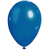 Metallic Balloons 9 in. Blue
