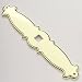 4 3/8'' x 15/16'' Gold Plated Backplate For Pendant
