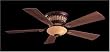 Minka Aire 52" Calais Golden Bronze Dark Walnut Blades F544GBZ