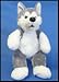 Niko Husky 15" Make Your Own *NO SEW* Stuffed Animal Kit w/ T-shirt
