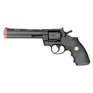 TSD Sports 6-Inch Barrel Spring Powered Airsoft Revolver TSD Sports 6-Inch Barrel Spring Powered Airsoft Revolver