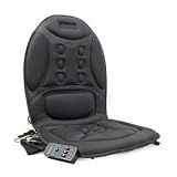 Wagan 9988 Ergo Comfort Rest Heated Massage Magnetic Cushion