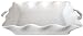Kitchen & Housewares : BIA Cordon Bleu Wavy Collection 3-Quart Rectangular Baker with Handles, White