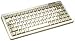 Cherry Slim Line G84-4100 - Keyboard - PS/2 - 83 keys - light gray - Spanish