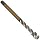 Dormer EX006H Powdered Metal Steel Spiral Flute Threading Tap, Gold Oxide Finish, Round with Square End Shank, Modified Bottoming Chamfer