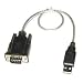 Video Games : Sabrent SBT-USC1K Hi-Speed USB 2.0 to Serial DB-9 RS-232 Adapter Cable (Black)