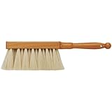 da Vinci Graphic Design Series 2485 Dusting Brush, White Goat Hair with Lacquered Wood Handle