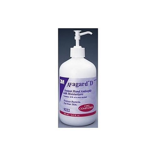 3M AVAGARD D INSTANT HAND ANTISEPTIC GEL WITH MOISTURIZERS 16.9 oz. BOTTLE