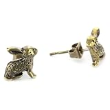 Beyond Rings Animal Collection Rabbit Post Ear